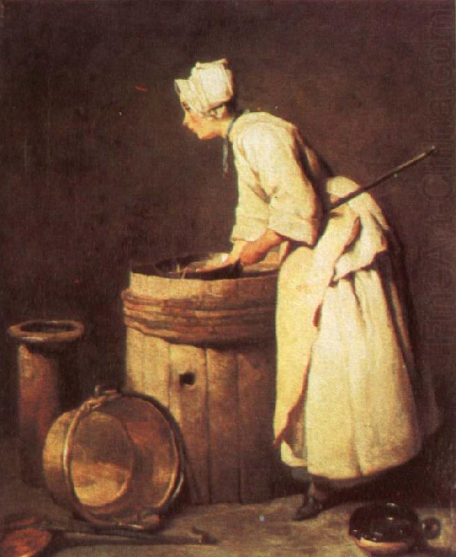 Jean Baptiste Simeon Chardin The Scullery Maid china oil painting image